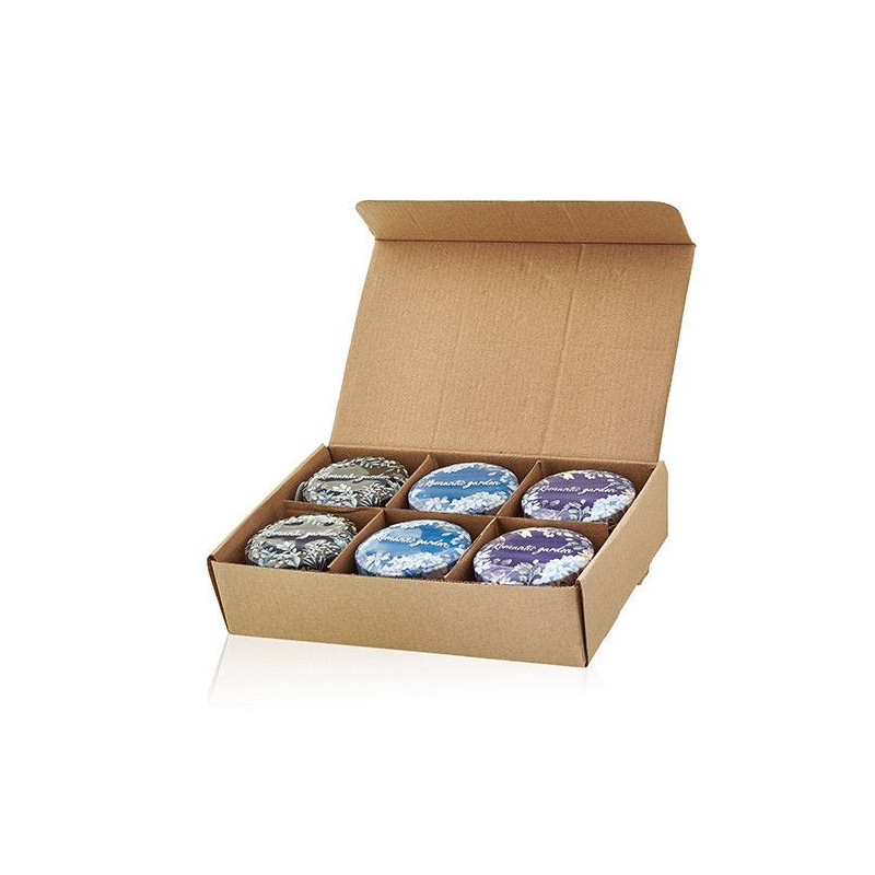 Bougie Art Tin - Jardin romantique