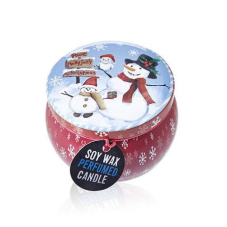Bougie Art Tin - Noël vintage