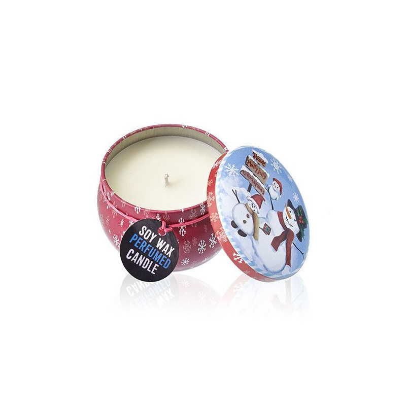 Bougie Art Tin - Noël vintage