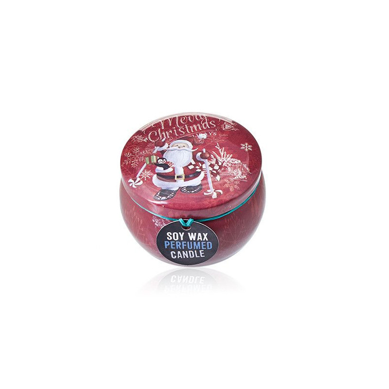 Bougie Art Tin - Noël vintage