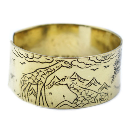 Bracelet mantra tibétain en laiton - Arbre de vie