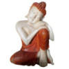 Statue de Bouddha sculptée à la main - 30 cm Pensée