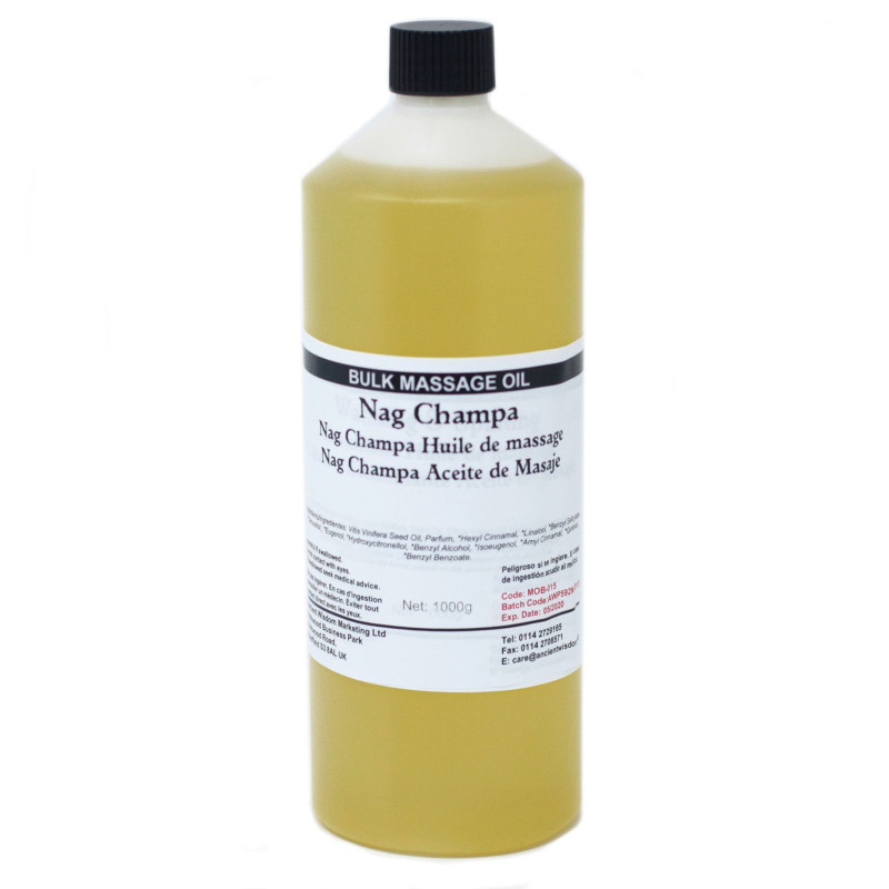 Huile de massage Nag Champa 1 kg