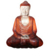 Statue de Bouddha sculptée à la main - 40 cm Main vers le bas
