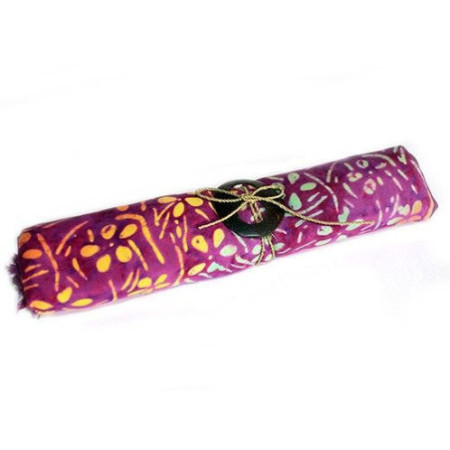 Paréo Bali Block Print - Jolis pétales (4 couleurs assorties)