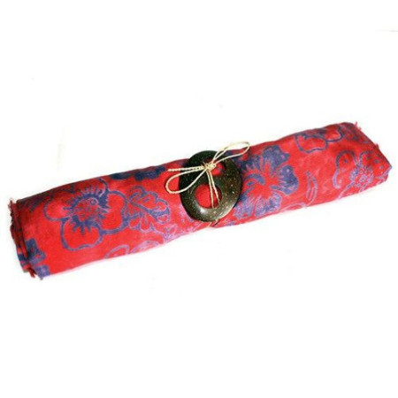 Paréo Bali Block Print - Tropical (4 couleurs assorties)