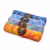 Paréo Bali Block Print - Feuilles tropicales (4 couleurs assorties)