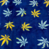 Paréo Bali Block Print - Feuilles tropicales (4 couleurs assorties)