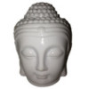 Brûleur à huile tête de Bouddha - Blanc