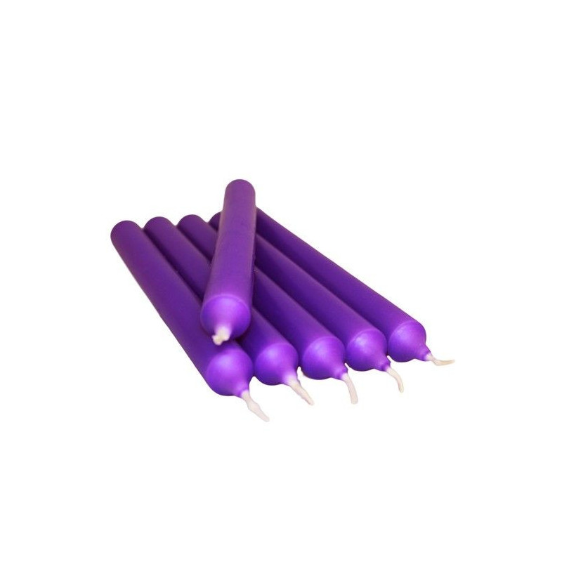 Bougies de dîner lilas (100)