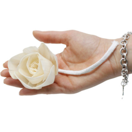 Fleurs naturelles pour diffuseur - Grand lotus sur ficelle