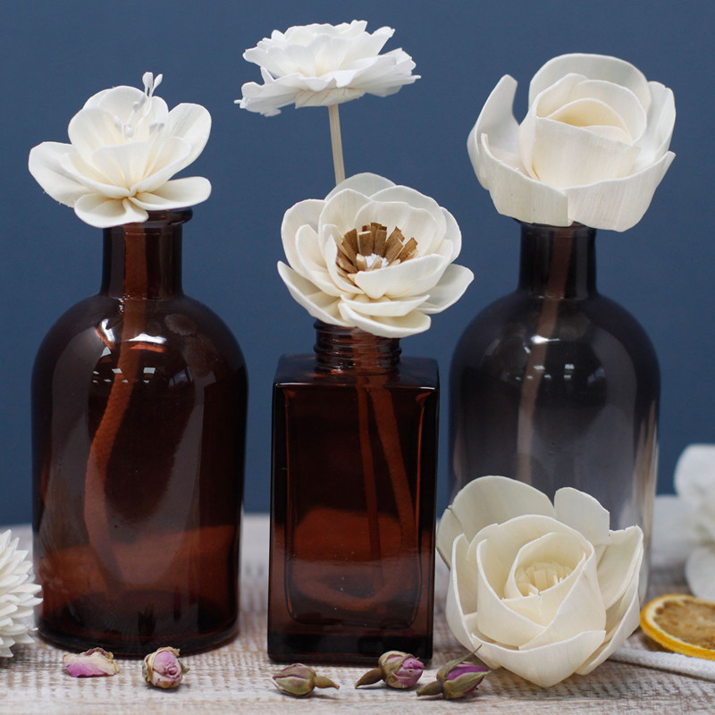 Fleurs naturelles pour diffuseur - Grand lotus sur ficelle