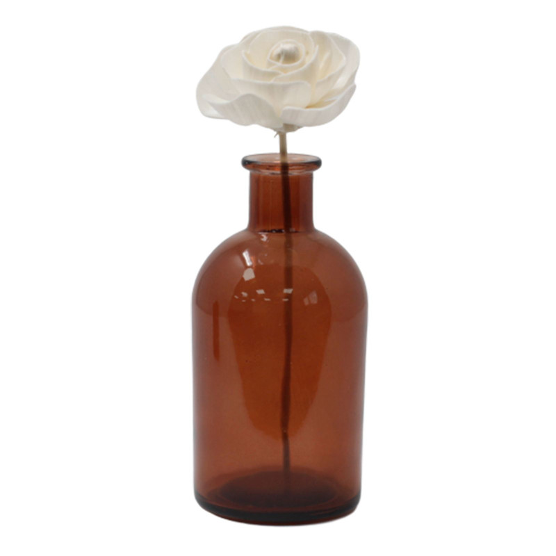 Fleurs naturelles pour diffuseur - Rose sur roseau