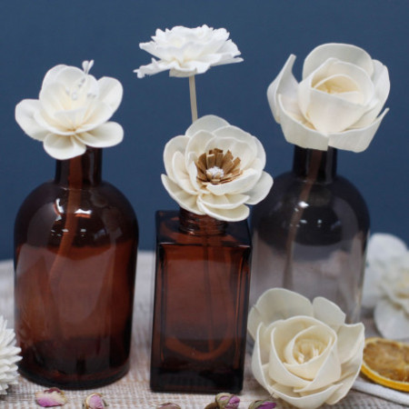 Fleurs naturelles pour diffuseur - Lys sur roseau