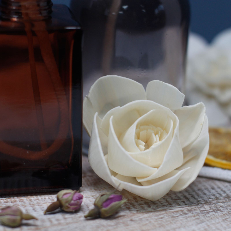 Fleurs naturelles pour diffuseur - Tulipe sur roseau