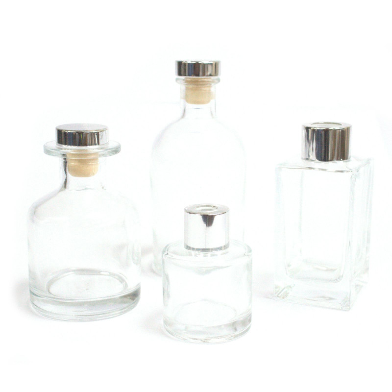 Bouteille ronde et couvercle diffuseur - 120 ml