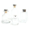 Bouteille ronde et couvercle diffuseur - 120 ml