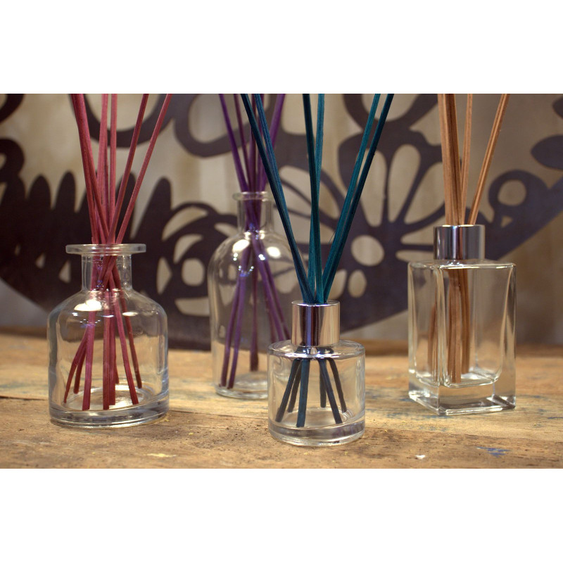 Bouteille ronde et couvercle diffuseur - 120 ml