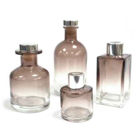 Flacon diffuseur rond antique de 200 ml - Charbon