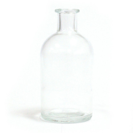 Flacon diffuseur rond antique de 200 ml - Transparent