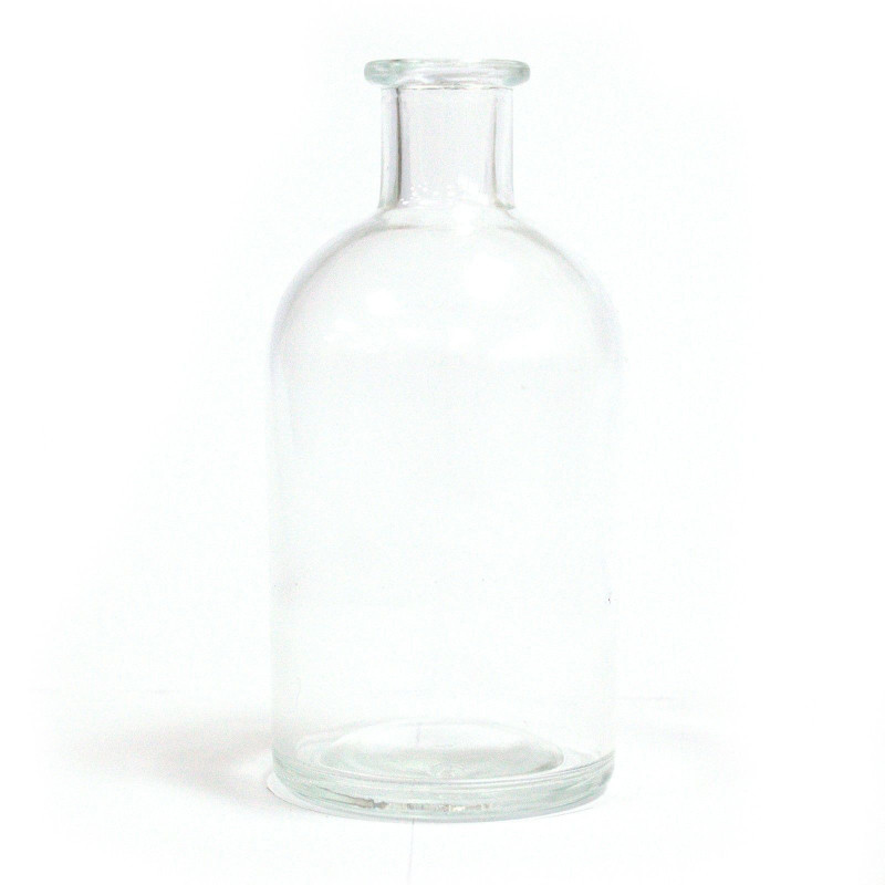 Flacon diffuseur rond antique de 200 ml - Transparent