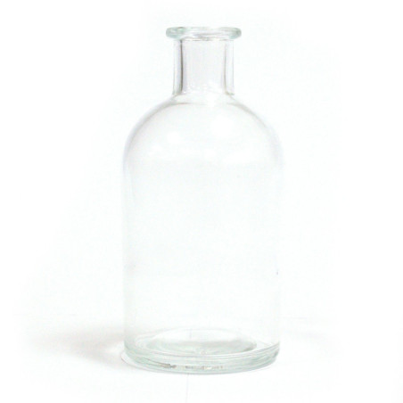 Flacon diffuseur rond antique de 200 ml - Transparent