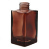 Flacon diffuseur carré à roseaux longs de 100 ml - Ambre