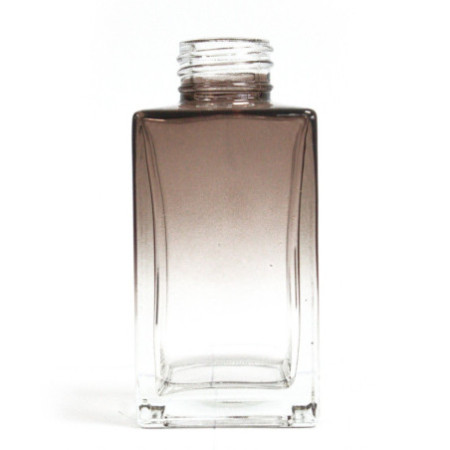 Flacon diffuseur carré à roseaux longs de 100 ml - Charbon