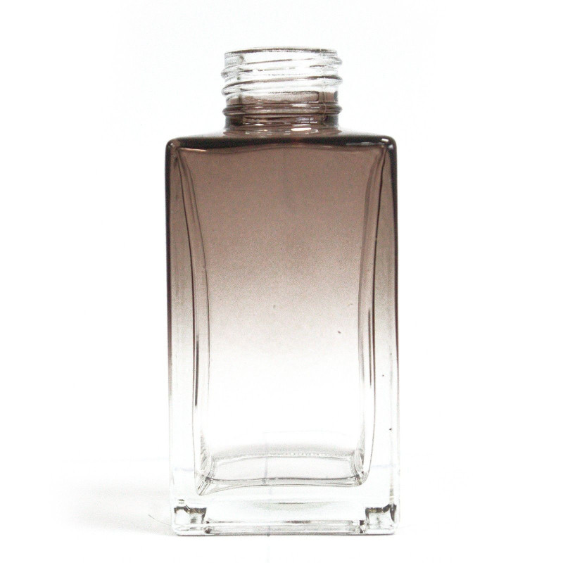Flacon diffuseur carré à roseaux longs de 100 ml - Charbon