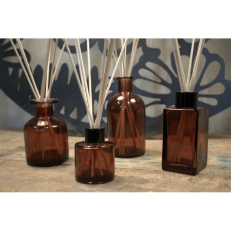 Flacon diffuseur rond de 50 ml - Ambre