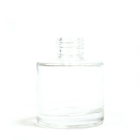 Flacon diffuseur rond de 50 ml - Transparent