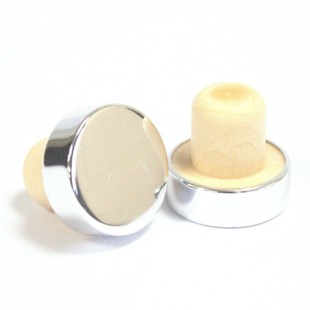 Capuchon pour RDBot-08/09/10 2,2 cm - Dessus argenté