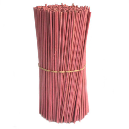 Bâtonnets diffuseurs de parfum roses - 25 cm x 3 mm - 500 g
