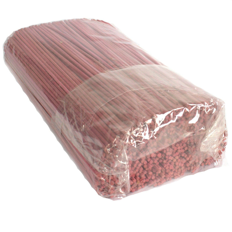 Bâtonnets diffuseurs de parfum roses - 25 cm x 3 mm - 500 g