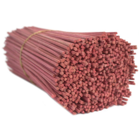 Bâtonnets diffuseurs de parfum roses - 25 cm x 3 mm - 500 g