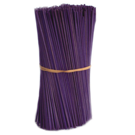Bâtonnets diffuseurs de parfum violets - 25 cm x 3 mm - 500 g