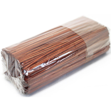 Bâtonnets de diffuseur de parfum brun foncé - 25 cm x 3 mm - 500 g