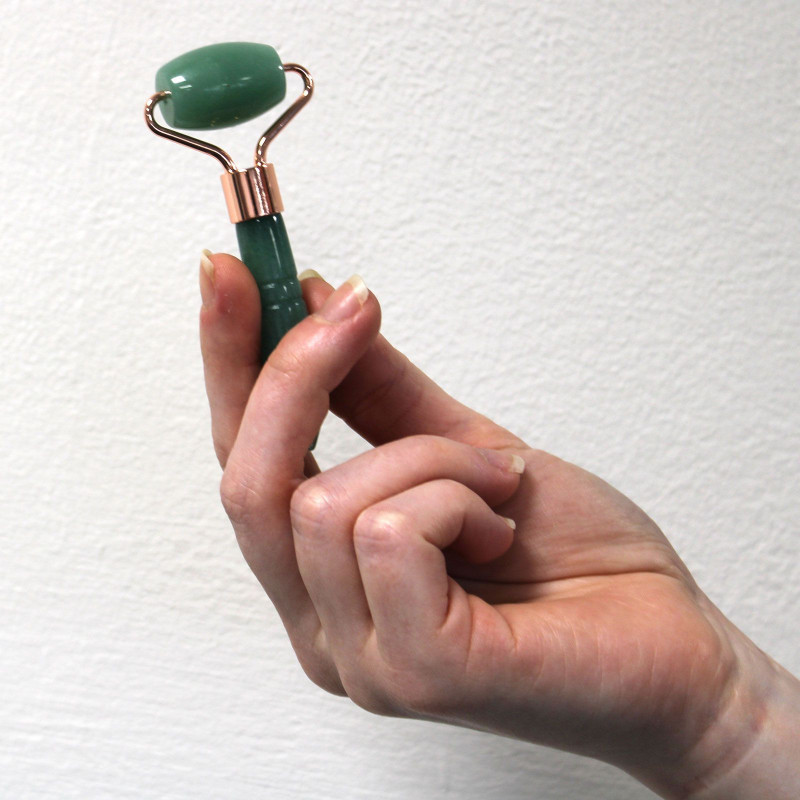 Mini rouleau à pierres précieuses - Améthyste