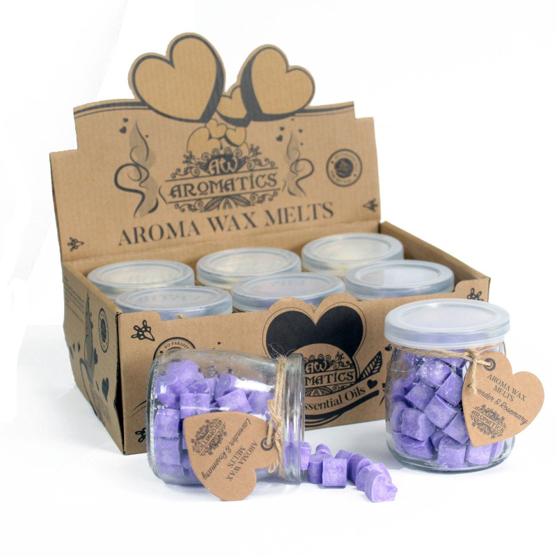 Fondants de cire aromatique - Lavande et romarin