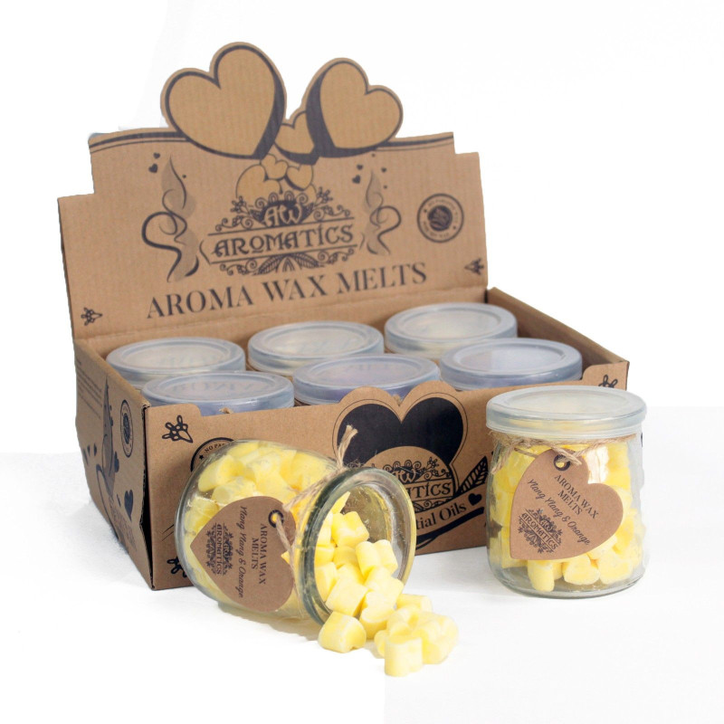 Fondants de cire aromatique - Ylang Ylang et Orange