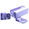 Savon artisanal - Lilas - Tranche 115g environ