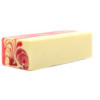 Savon artisanal - Fraise - Tranche 115g environ
