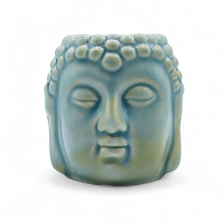 Brûleur à huile Bouddha - Bleu