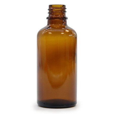 Bouteilles ambrées de 50 ml