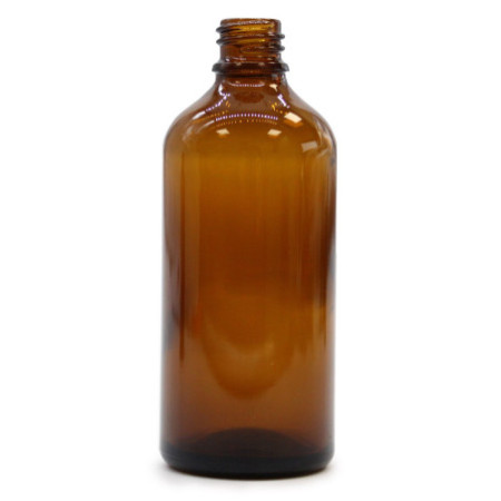 Bouteilles ambrées de 100 ml