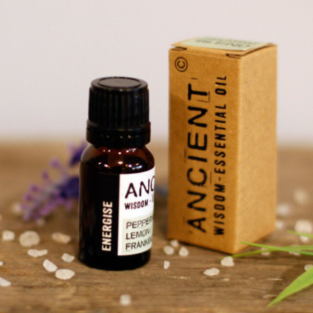 Mélange d'huiles essentielles énergisantes - En boîte - 10 ml