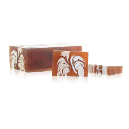 Pain de savon artisanal 1,2 kg - Amande