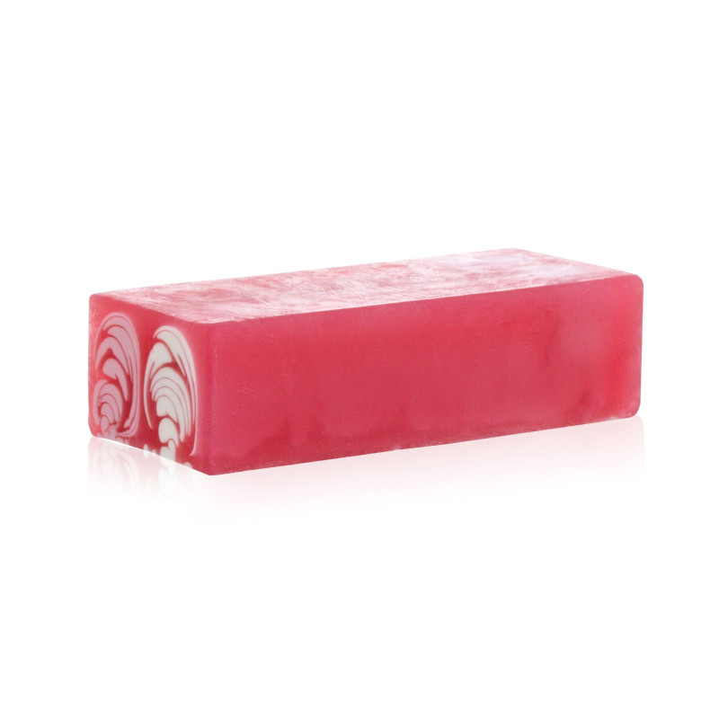 Pain de savon artisanal 1,2 kg - Rose