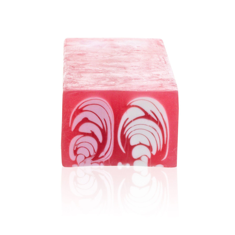Pain de savon artisanal 1,2 kg - Rose