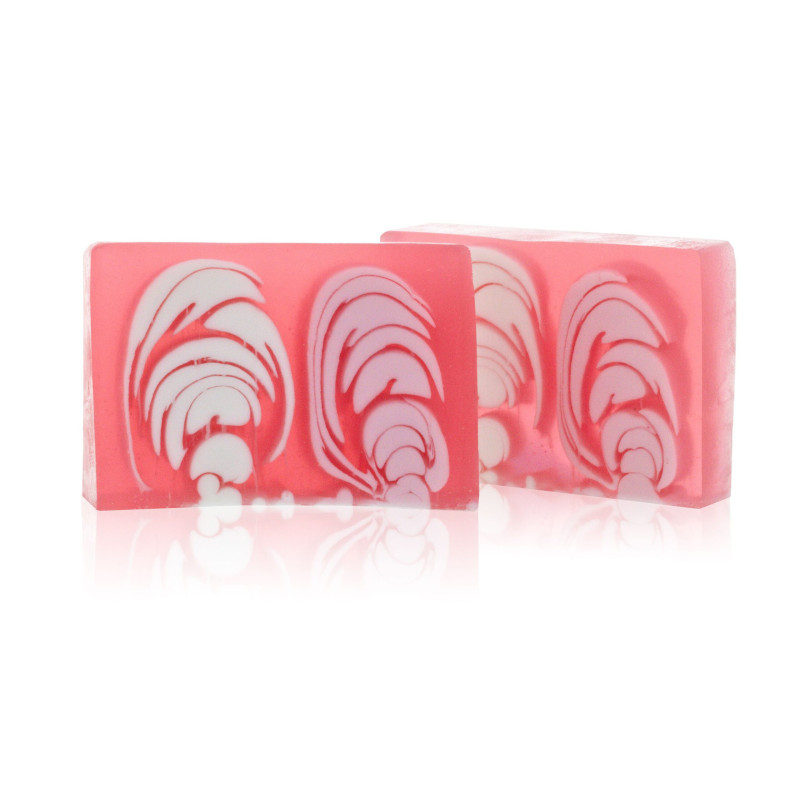 Pain de savon artisanal 1,2 kg - Rose